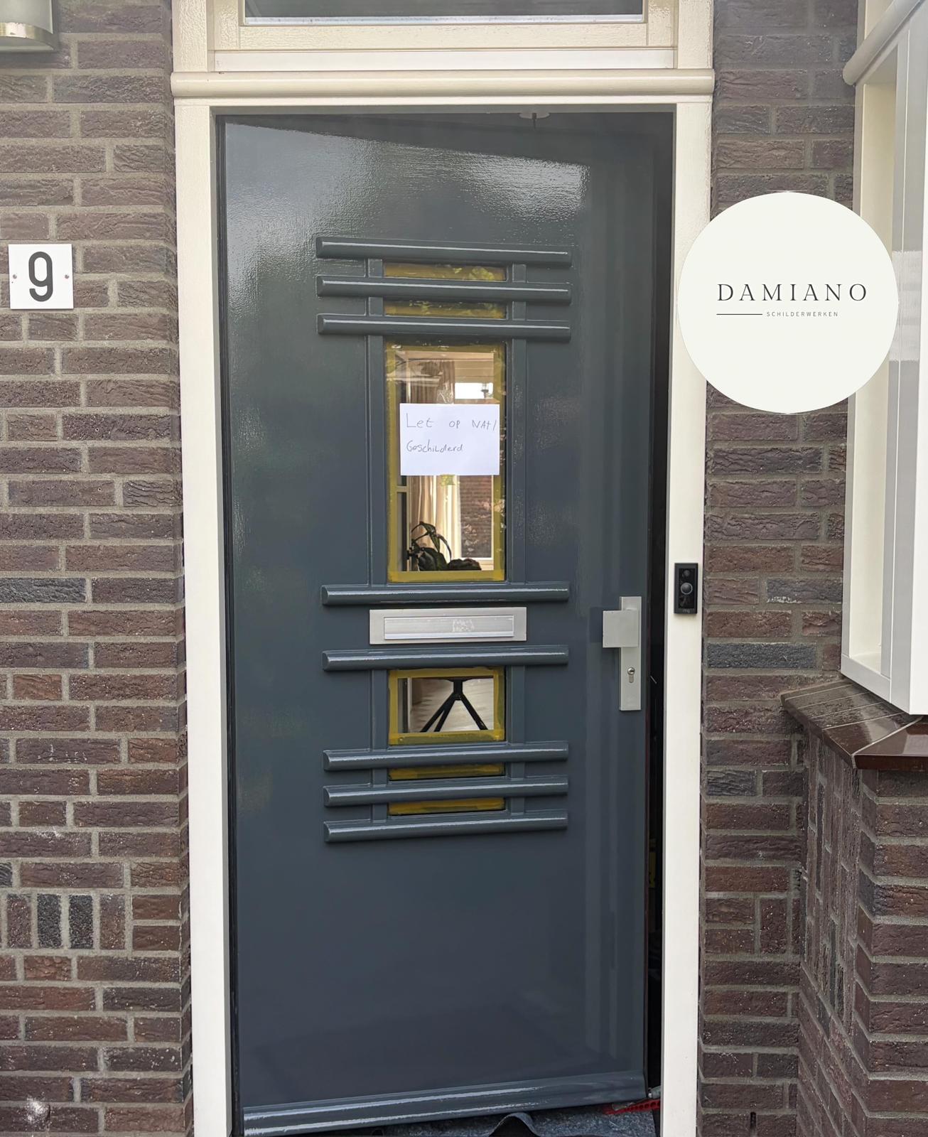 Buitenschilderwerk aan vrijstaand bijgebouw
